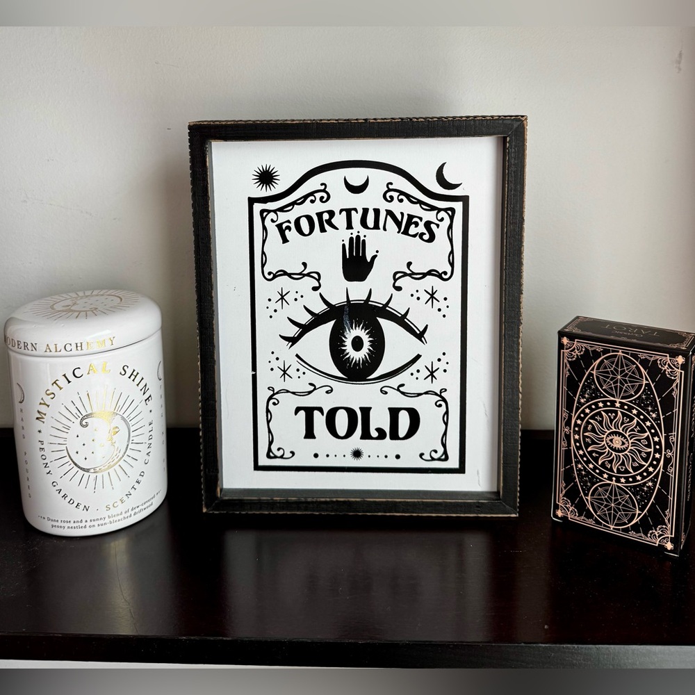 Fortunes told – framed art